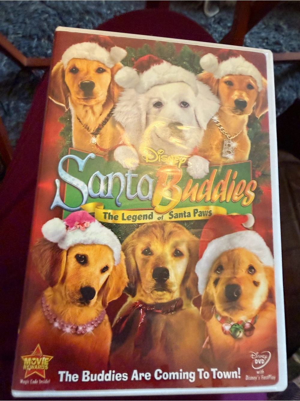 Disney Santa Buddies (Red) DVD - The Legend of Santa Paws (used)